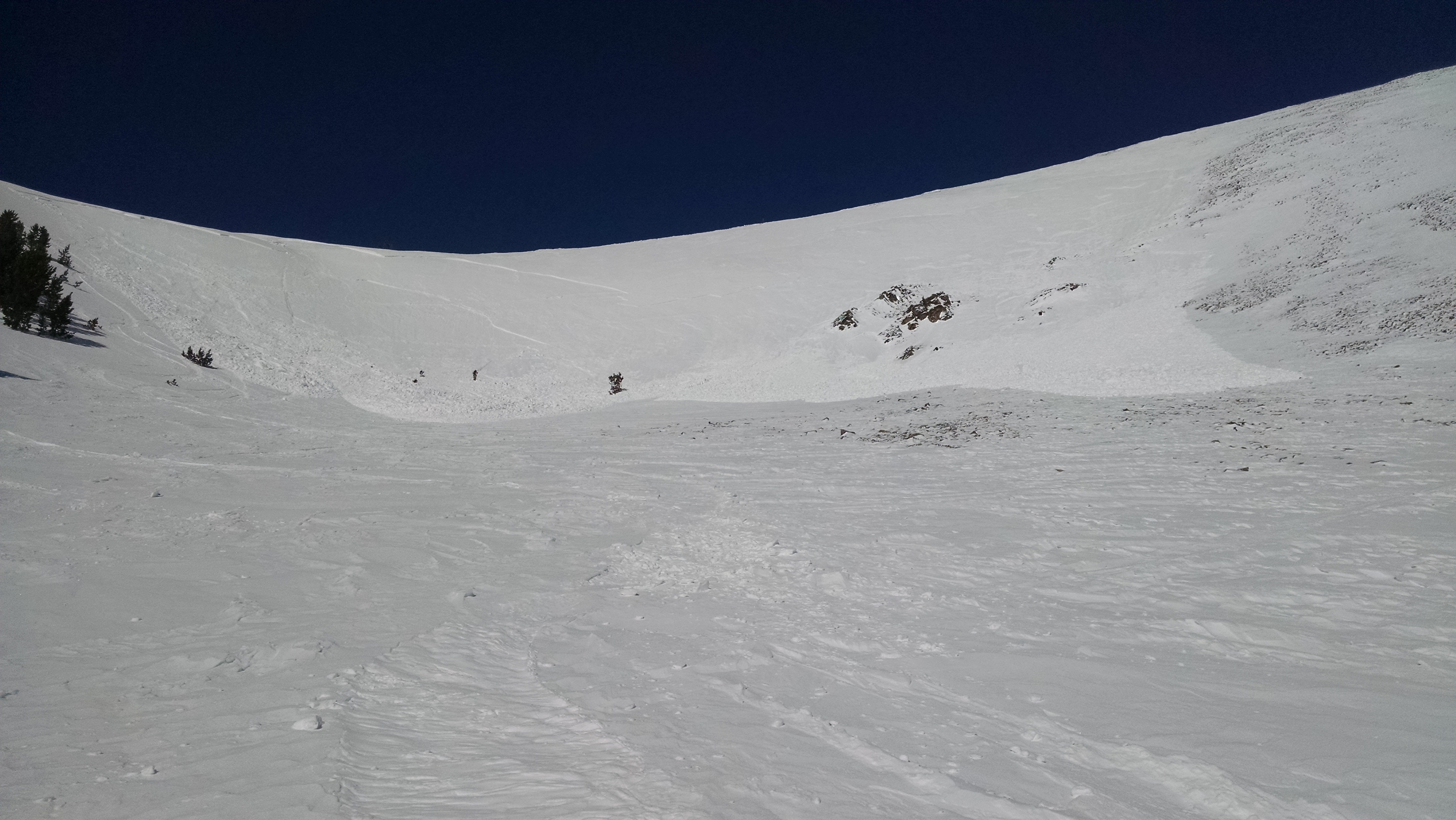 Wyoming Bowl Avalanche near Big Sky Wyoming Bowl Avalanche near Big Sky