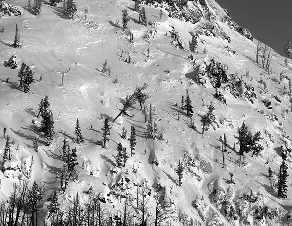 Wind Slabs near Cooke City Wind Slabs near Cooke City